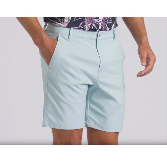 Puma Men's Turquoise Surf Dealer 8" Golf Shorts Size 28 - Picture 1 of 8